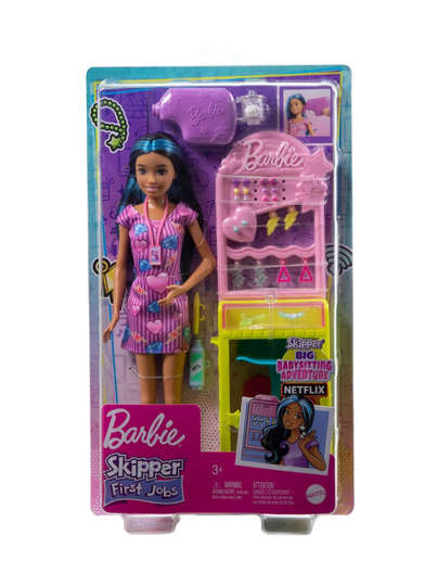 Barbie skipper ear piercer playset
