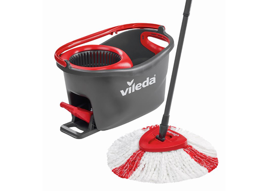 Vileda lattianpuhdistussetti Easy Wring&Clean Turbo moppi + ämpäri