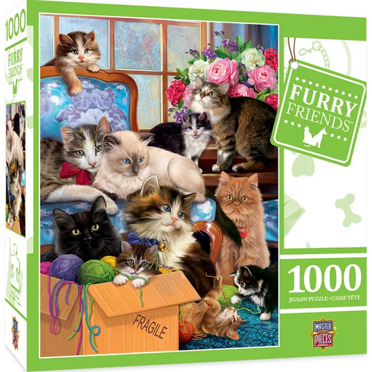 Master Pieces 1000 Palan Palapeli Trouble Makers