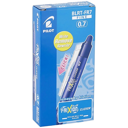 Pilot FriXion Clicker 0.7 12 kpl Light Blue