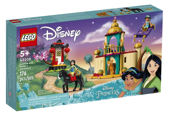 LEGO Disney Prinsesse - Jasminen ja Mulanin seikkailu (43208)