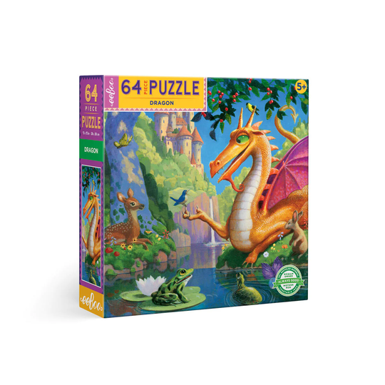 Eeboo 64 Palan Palapeli Dragon