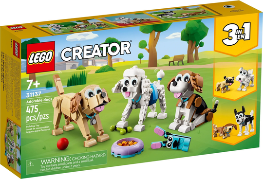 LEGO Creator 31137 Söpöt Koirat