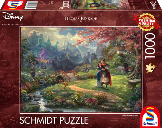 Schmidt Thomas Kinkade 1000 Palan Palapeli Mulan