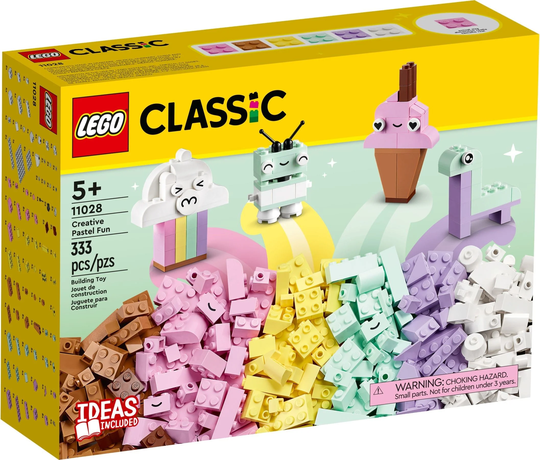 LEGO Classic 11028 Luovaa Hupia Pastelliväreillä