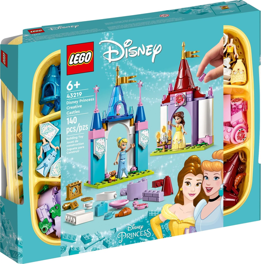 LEGO Disney 43219 Disney Prinsessojen Mielikuvituslinnat