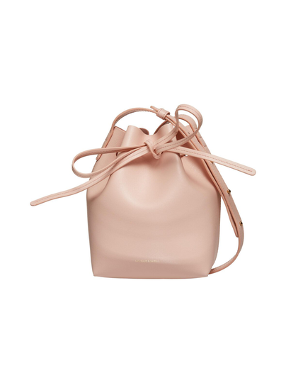 Mini bucket -nahkalaukku