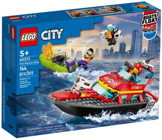 LEGO City - Palokunnan pelastusvene (60373)