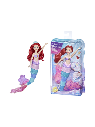 Disney ariel nukke sateenkaaripyrstöllä