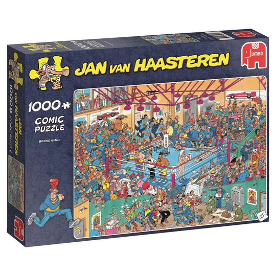Jan van Haasteren 1000 Palan Palapeli Boxing Match