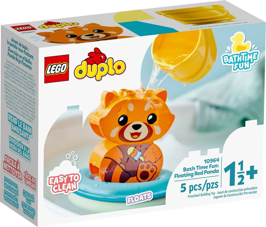 LEGO Duplo 10964 Hauskoihin Kylpyhetkiin: Kelluva Kultapanda