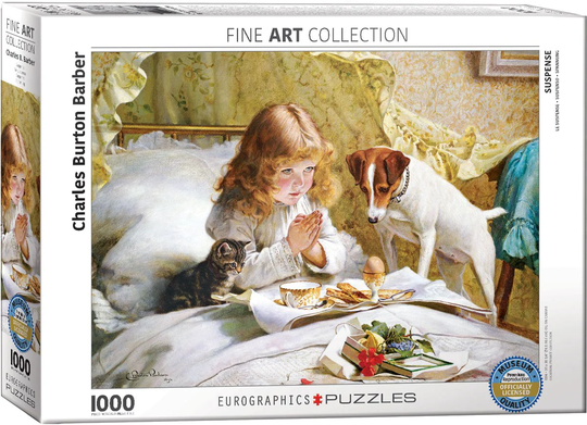 Eurographics Fine Art Collection1000 Palan Palapeli Charles B.Barber Suspense