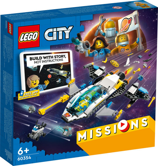 LEGO City - Mars-avaruusaluksen tutkimuslennot (60354)