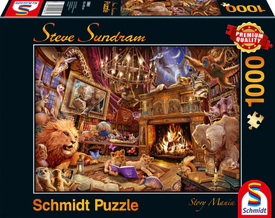 Schmidt 1000 Palan Palapeli Steve Sundram, Story Mania