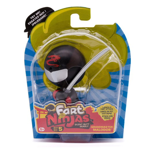 Fart Ninjas Piereskelevä Ninja Grandmaster Malodor