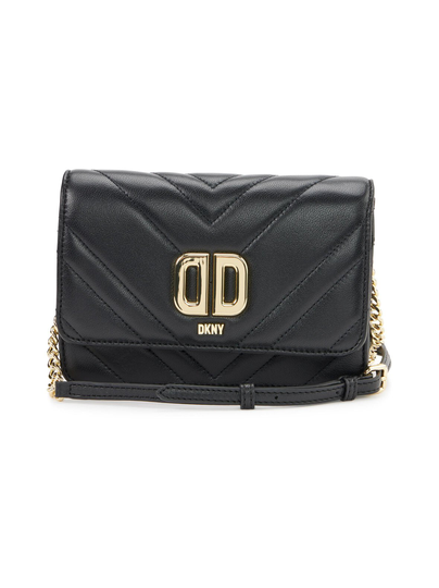 Delphine flap crossbody -nahkalaukku