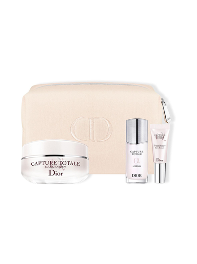 Capture totale pouch skincare selection -ihonhoitopakkaus