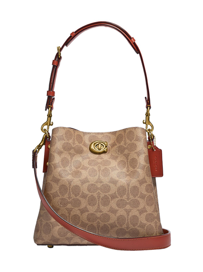 Willow bucket bag in signature canvas -laukku
