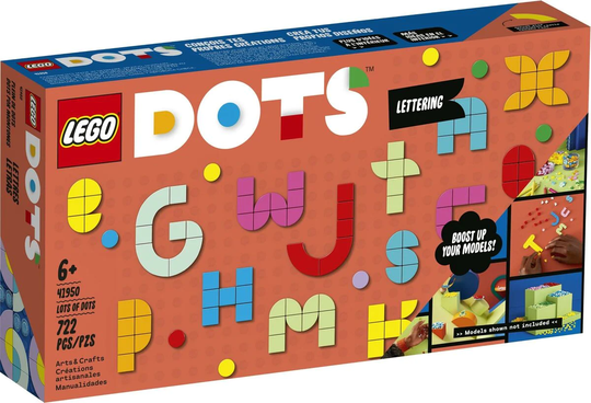 LEGO 41950 DOTS Suurpakkaus, Kokoa Kirjaimia