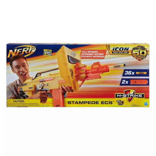 Nerf Icon Stampede ECS Nerf-aseet ja aseoolit E5256