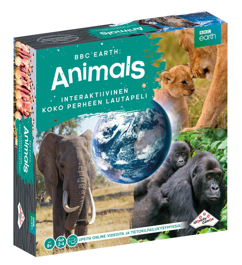 BBC Earth Animals Interaktiivinen Lautapeli