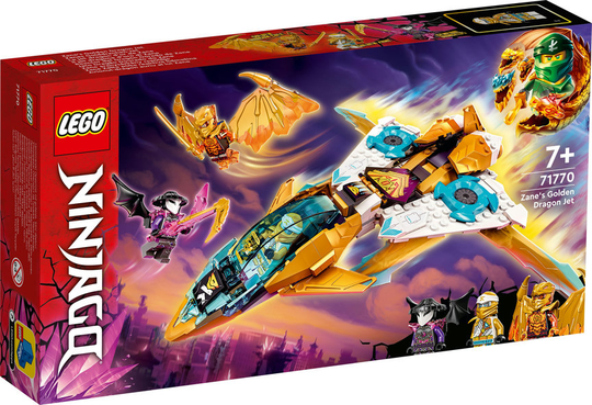 LEGO Ninjago - Zanen kultainen lohikäärmelentokone (71770)