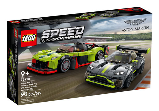 LEGO Speed Champions - Aston Martin Valkyrie AMR Pro ja Aston Martin Vantage GT3 (76910)