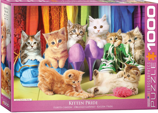 Eurographics 1000 Palan Palapeli Kitten Pride