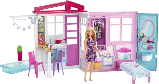 Barbie Talo sekä Barbie Nukke