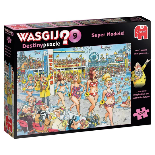 Wasgij Destiny 1000 Palan Palapeli Super Models!