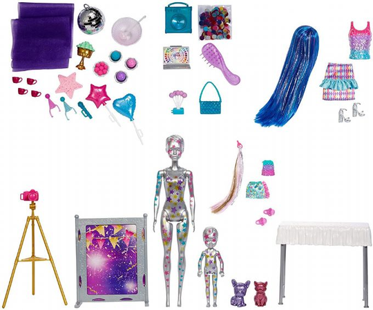 Barbie Color Reveal Surprise Party Dolls Barbie Nuket GXJ88