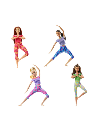 Barbie made to move
