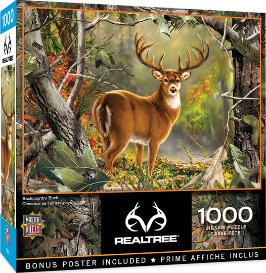 Master Pieces 1000 Palan Palapeli Backcountry Buck
