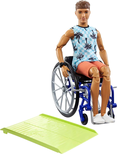 Barbie Ken Pyörätuolissa