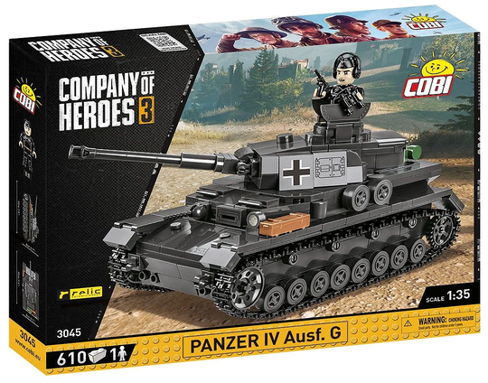 Cobi 3045 Company Of Heroes PANZER IV Ausf.G Koottava Tankki