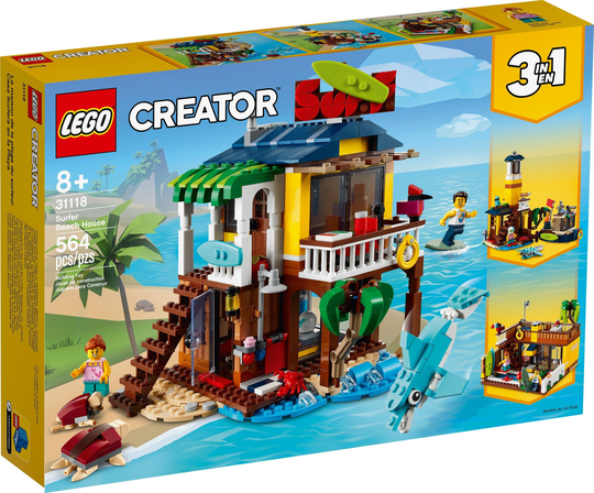 LEGO Creator - Surffaajan rantahuvila (31118)