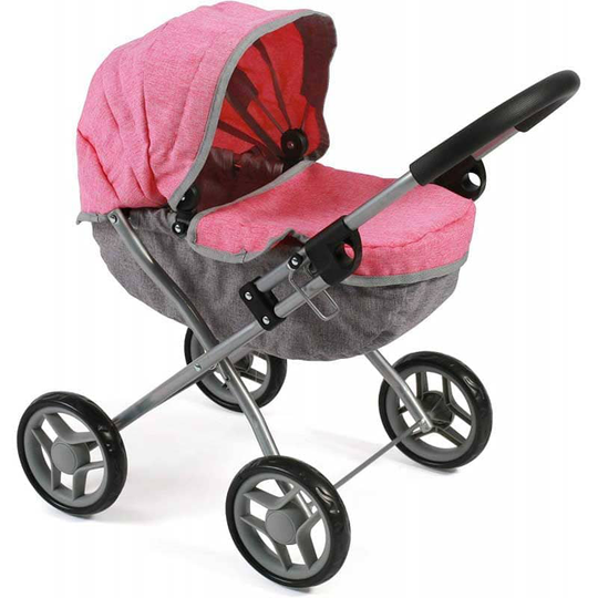 Bayer Chic Pienet Nukenvaunut Harmaa/ Pinkki