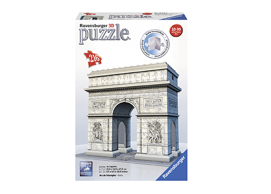3D palapeli RIEMUKAARI 216 palaa
