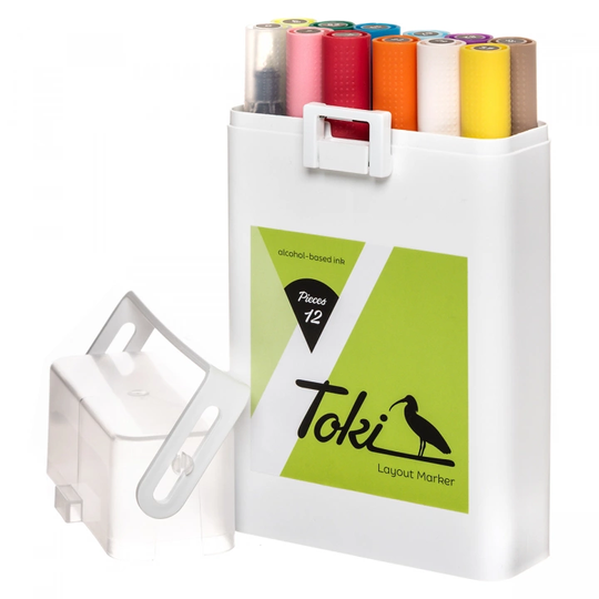 Toki Marker Main Tones B 12-setti