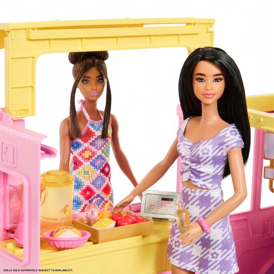 Barbie-limonadiauto Barbie-autojen leikkisetti HPL71