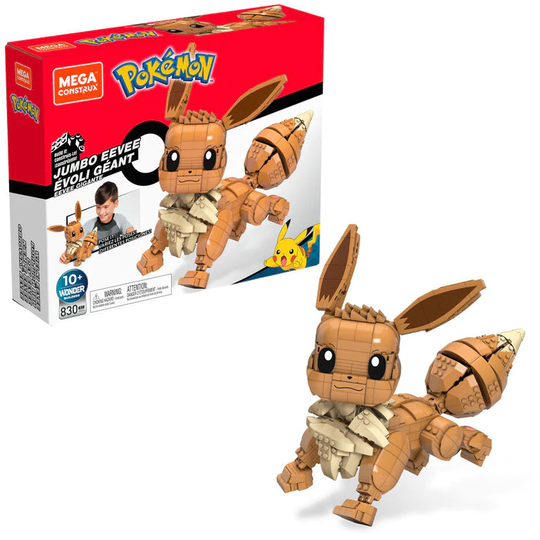 Mega Construx Pokemon Jumbo Eevee Rakennussarja