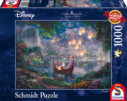 Schmidt 1000 Palan Palapeli Disney, Rapunzel