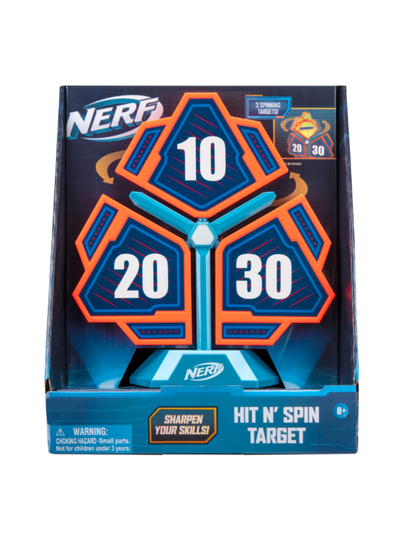 Nerf hit n' spin ammuntataulu
