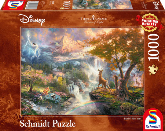 Schmidt 1000 Palan Palapeli Disney, Bambi