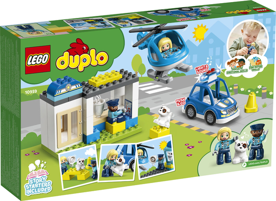 LEGO Duplo - Poliisiasema ja helikopteri (10959)