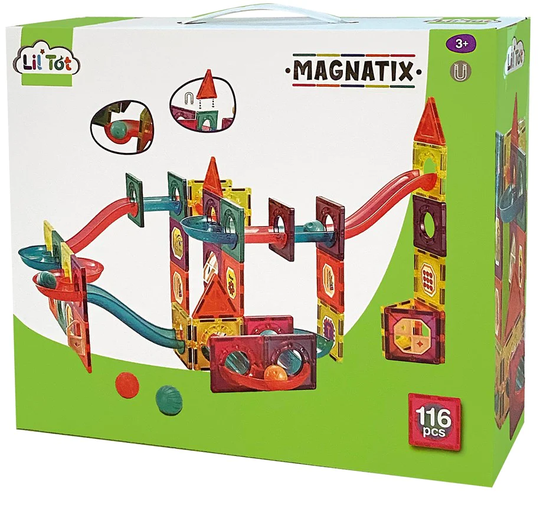 Lil Tot Magnatix Magneettirakennussarja 116 Osaa