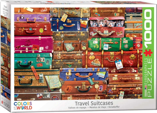 Eurographics 1000 Palan Palapeli Travel Suitcases