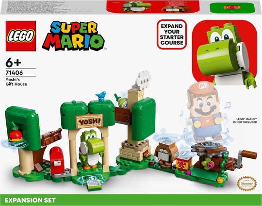 LEGO Super Mario - Yoshin lahjatalo‑laajennussarja (71406)