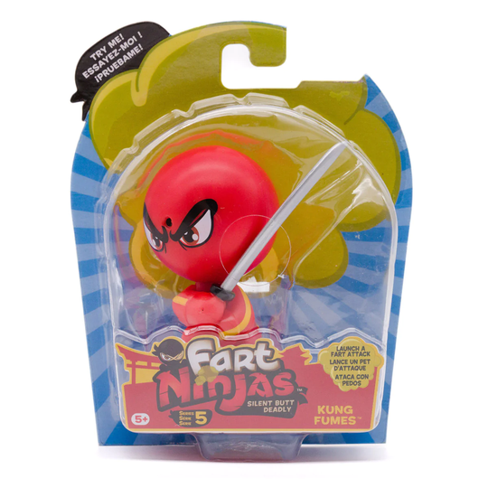 Fart Ninjas Piereskelevä Ninja Kung Fumes