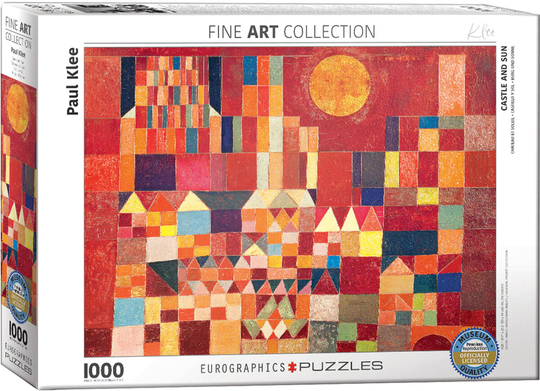 Eurographics 1000 Palan Palapeli Castle and Sun / Paul Klee